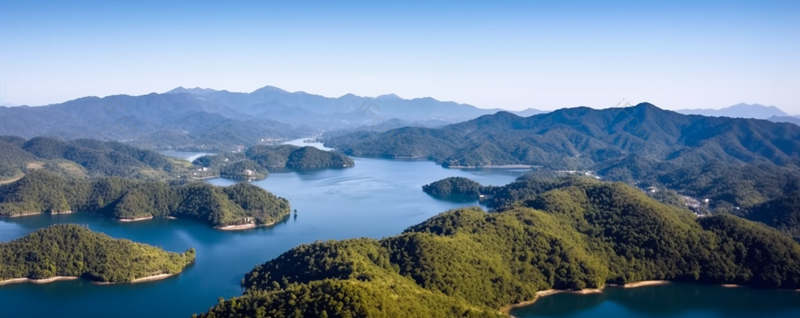 绿色航拍多个小岛蓝天白云地形风景背景,高清,摄影图,摄影图片,图片大全,摄影图免费下载